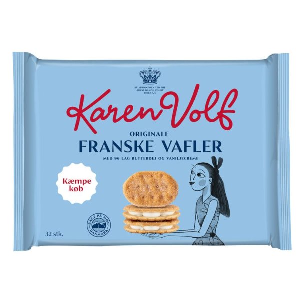 Franske vafler fra Karen Volf, 427g