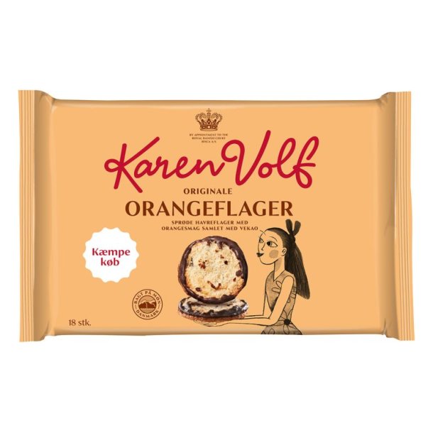Karen Volf Orangeflager 390g. 