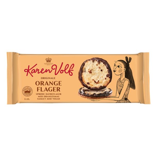 Orangeflager fra Karen Volf, 130g