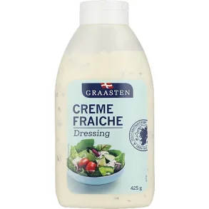 Creme fraiche dressing fra Graasten. 425g.