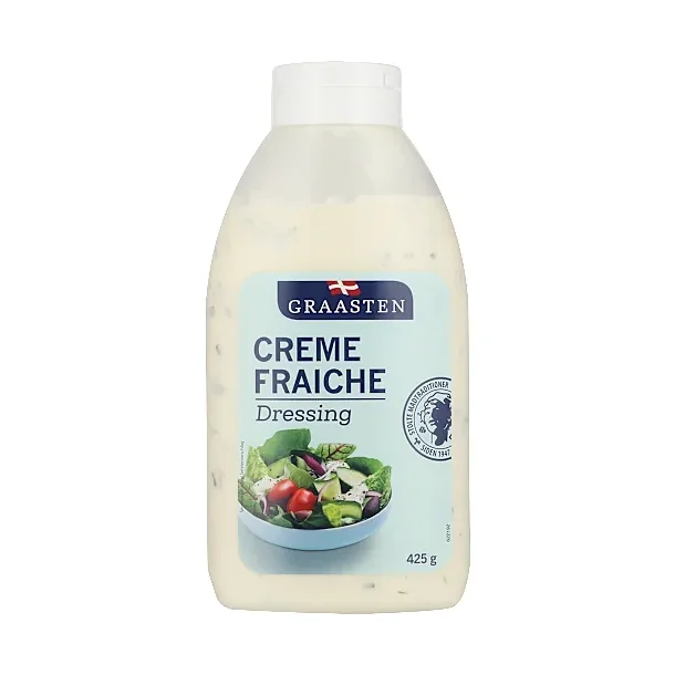 Creme fraiche dressing fra Graasten. 425g.