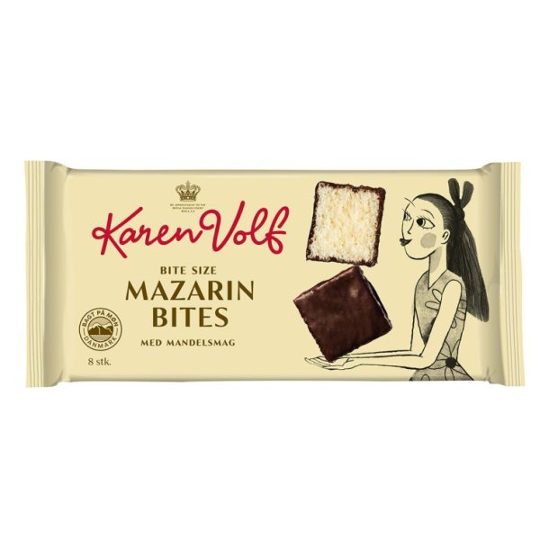 Mazarinkage - bite size fra Karen Volf, 8 styks, 144g