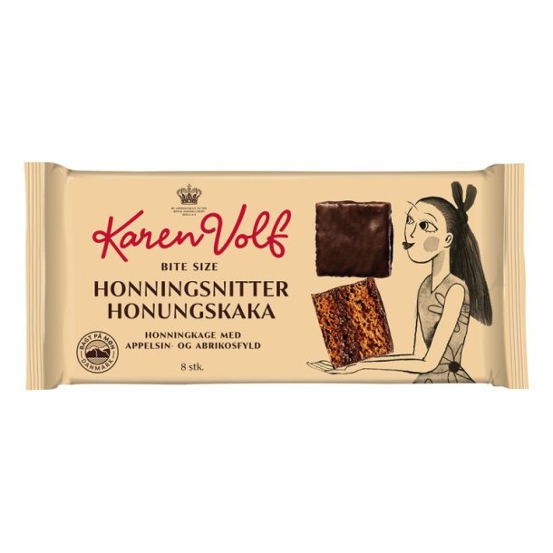 Honningsnitter fra Karen Volf, 8 styks, 150g