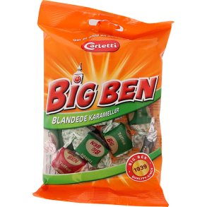 Carletti Big Ben blandede karameller, 70g