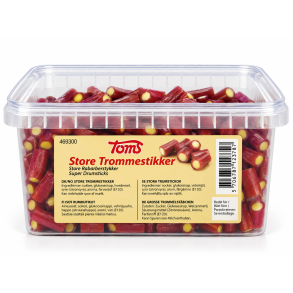 Toms store trommestikker 2 kg