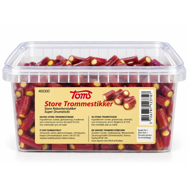 Toms store trommestikker 2 kg