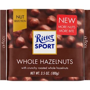 Ritter Sport Hazelnuts, 100g