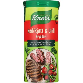 Knorr k�d og grill krydderi, str�glas 88g.