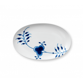 Royal Copenhagen Bl Mega Riflet Fad, 23cm