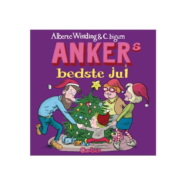 Bog: Ankers bedste jul Af Alberte Winding