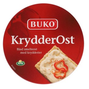 Buko Krydderost. Bld smelteost med krydderier. 200g