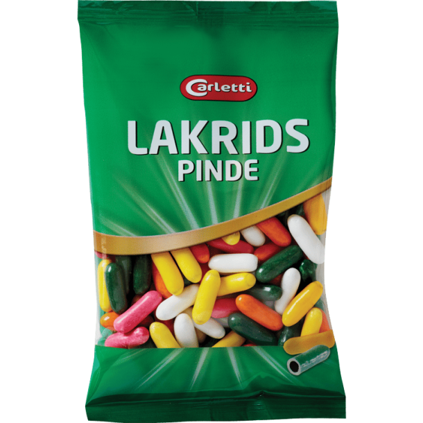 Carletti Lakridspinde, 70 gram