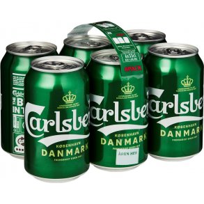 Carlsberg, 6-pack.