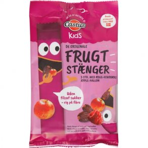 Castus Frugtstnger (figenstnger) med ble/hindbr, 5 x 20 gram