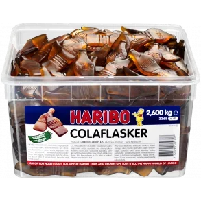 Haribo colaflasker 2,6 kg