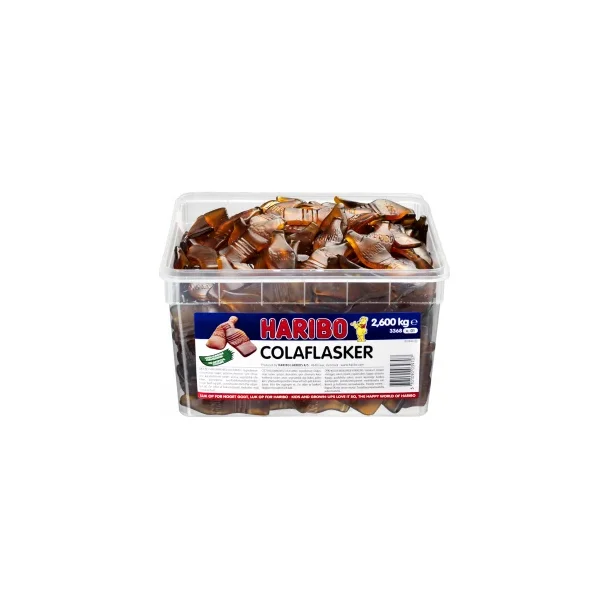 Haribo colaflasker 2,6 kg