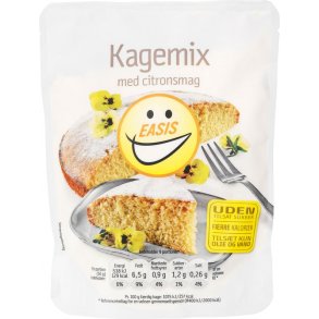 Easis Kagemix med citronsmag.