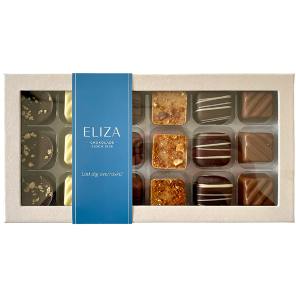 Eliza Fyldte chokolader. 18stk. 192g.