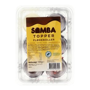 Samba Topper fldeboller, 6 stk. 