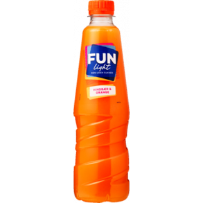 Fun Light Hindbr-Appelsin, 0,5l.
