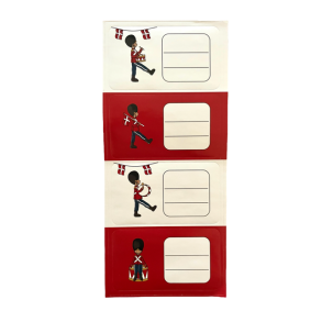 Gavemrkater med lille soldat. 12 stk.