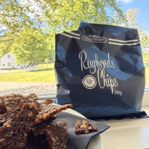 Rugbr�dschips med salt fra Restaurant Gilleleje Havn, 140g