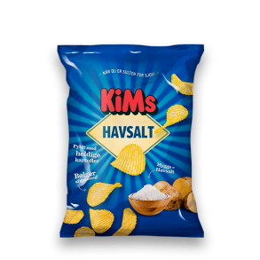 Kims Chips med havsalt, 160g