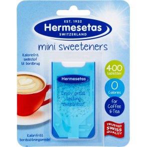 Hermesetas Mini Sdetabletter, 400 stk.