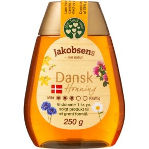 Dansk Honning Flydende, Jakobsen, 250 gram