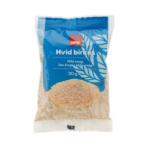 Birkes, hvid 50 gram Coop