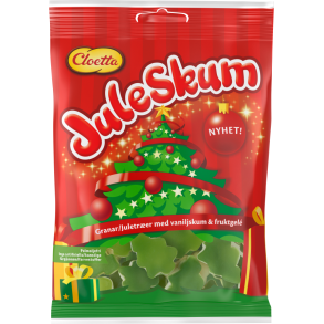 Cloetta Juleskum Juletr. 100g.