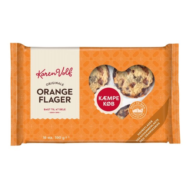 Karen Volf Orangeflager 390g. 