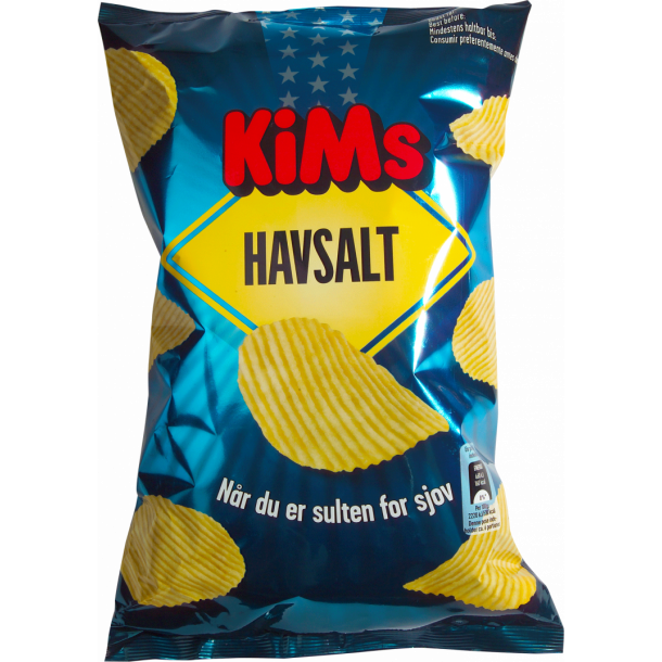 Kims Chips med havsalt, 170g