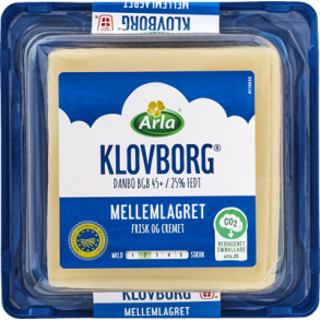 Klovborg Mellemlagret i skiver, 240g.