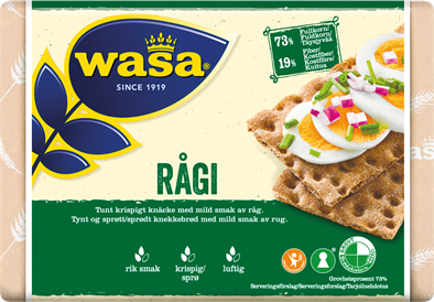 Wasa Knækbrød Rågi, 275g - Brød og knækbrød - hjemve.dk