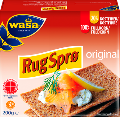 Wasa Rug Sprø, 200g - Brød og knækbrød - hjemve.dk