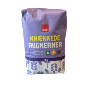 Rugkerner knkkede, 1 kg