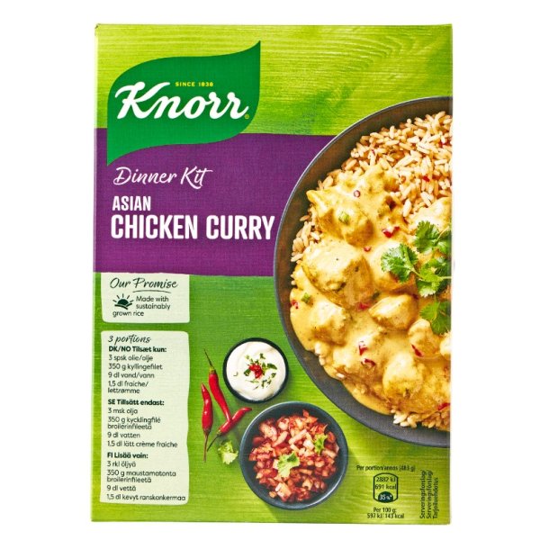 Knorr Asian Chicken Curry