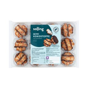 Mini kokosstjerner, 200g