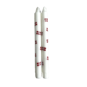 Kronelys med flag p. 2 stk. 