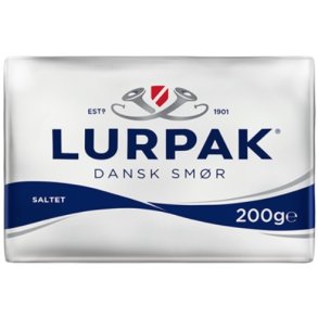Afhentning hos K�lebil - Lurpak saltet Sm�rbar 200 gram