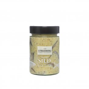 Lykkeberg Sennep Sild, 400g