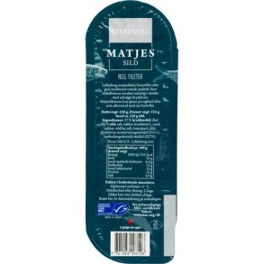 Lykkeberg Matjes sild i filet, 125g