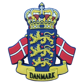 Magnet vbenskjold, 8 cm. 