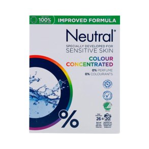 Neutral Color koncentreret vaskepulver, 975 gram