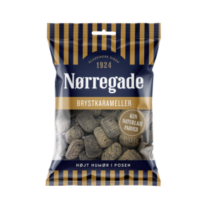 N�rregade brystkarameller, 100 gram