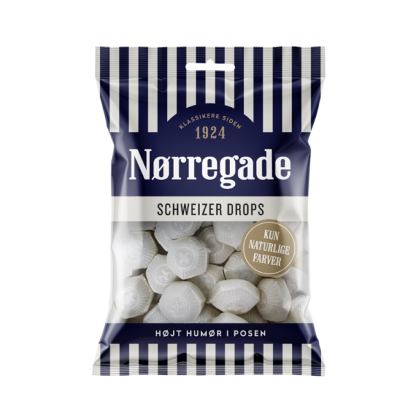N�rregade schweizerdrops, 100 gram