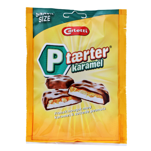 Carletti P-trter karamel, 70 gram