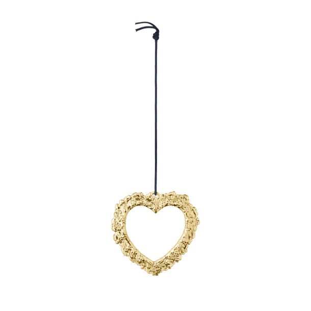 Rosendahl Karen Blixen, Blomst i lag. Guldbelagt. 7cm.