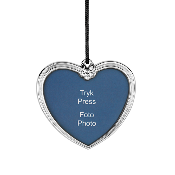 Rosendahl hjerte billederamme forslvet 6,5cm